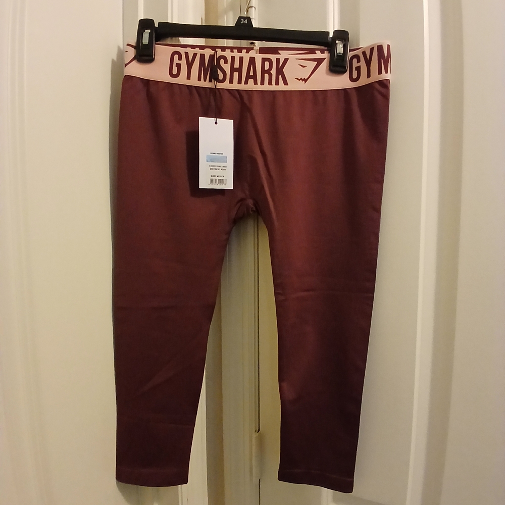 Gymshark Burgundy Leggings
